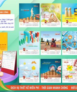 Mã Số: AH62 - Lịch Để Bàn A (16x23cm) - Ý Tưởng Tạo Thành Công 2 Lịch Để Bàn A - AH62 - Ý Tưởng Tạo Thành Công