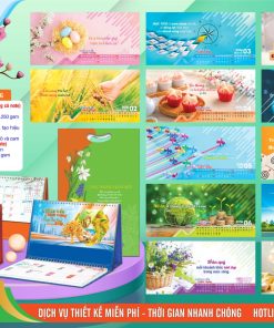 Mã Số: AH64 - Lịch Để Bàn A & M (24x16cm) - Đường Đến Thịnh Vượng 2 Lịch Để Bàn A & M - AH64 - Đường Đến Thịnh Vượng