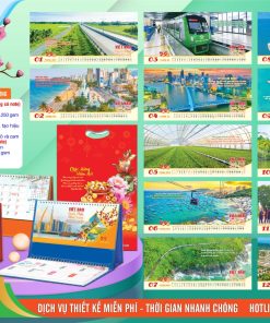 Mã Số: AH66 - Lịch Để Bàn A & M (24x16cm) - Việt Nam Hạnh Phúc Thịnh Vượng 2 Lịch Để Bàn A & M - AH66 - Việt Nam Hạnh Phúc Thịnh Vượng
