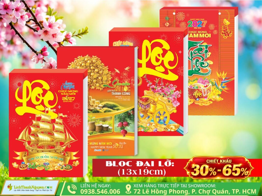 Lịch Bloc Đại Lỡ 2027 8 Bloc Đại Lỡ Chiết Khấu Đến 65% lichthanhnguyen