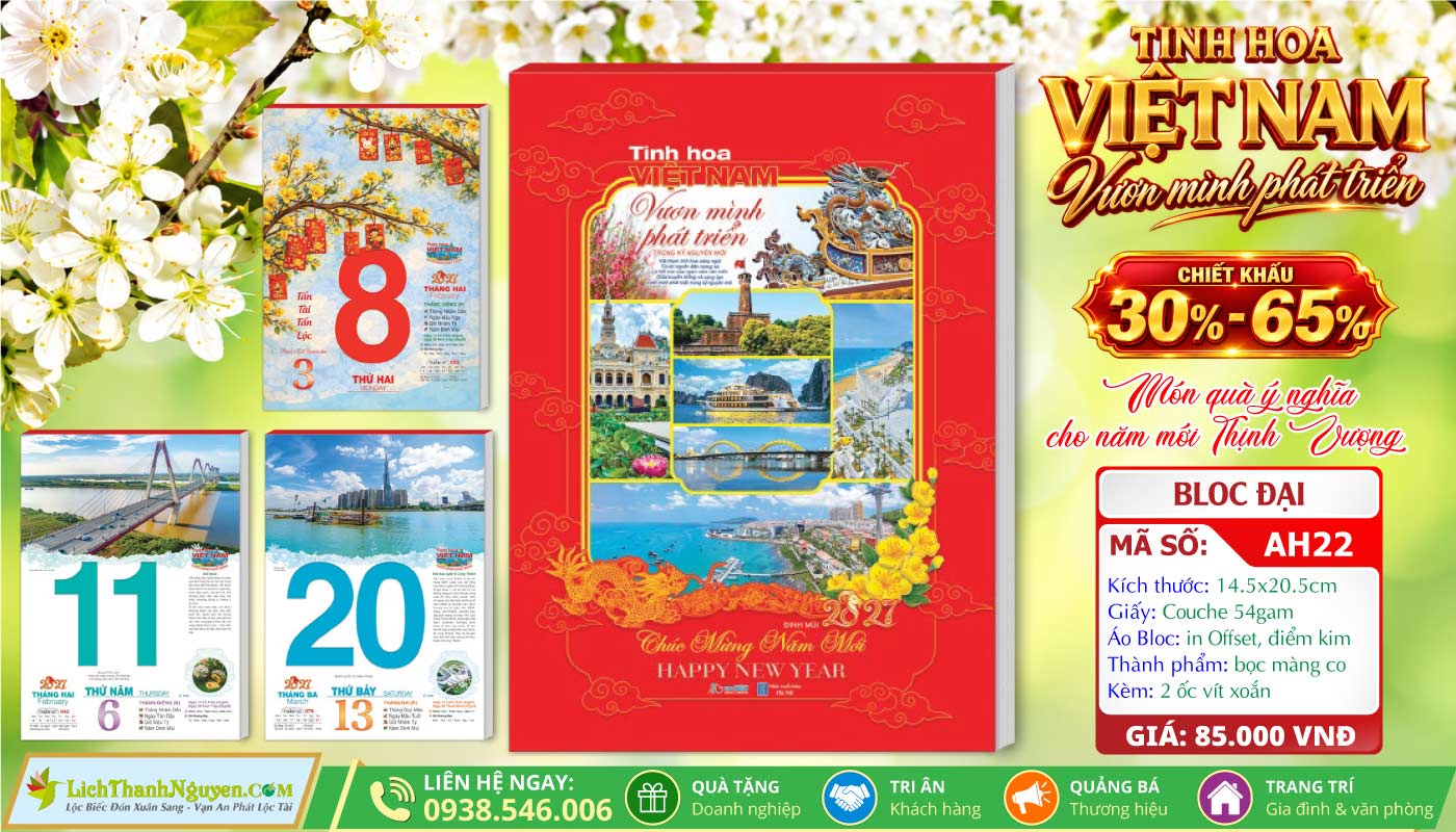 MS: AH22 - Tinh Hoa Việt Nam Vươn Mình Phát Triển