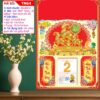 Mã Số: TN64 - Bìa Đại (40x60) Dán Nổi - Tam Dương Tấn Lộc 1 Bìa Đại Dán Nổi Tam Dương Tấn Lộc