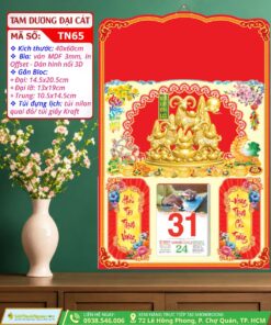 Bìa Đại Dán Nổi Tam Dương Đại Cát
