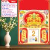 Mã Số: TN66 - Bìa Đại (40x60) Dán Nổi - Song Dương Tài Lộc 2 Bìa Đại Dán Nổi Song Dương Tài Lộc