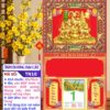 Mã Số: TN10 - Bìa Gấp (40x70) Khung Nâu - Tam Dương Đại Cát 1 Bìa Gấp Khung Nâu Tam Dương Đại Cát