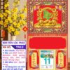 Mã Số: TN12 - Bìa Gấp (40x70) Khung Nâu - Kim Tiền Lộc Phát 2 Bìa Gấp Khung Nâu Kim Tiền Lộc Phát