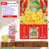 Mã Số: NB87 - Bìa Lịch Gỗ 40x60 Laminate - Tài Lộc 4 Bìa Lịch Gỗ Laminate Tài Lộc