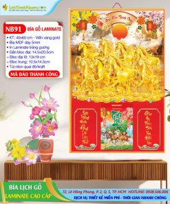 Trang chủ 147 Bìa Lịch Gỗ Laminate Mã Đáo Thành Công