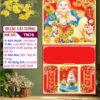 Mã Số: TN76 - Bìa Lò Xo (37x70) Bế Nổi - Di Lặc Cát Tường 2 Bìa Lò Xo Giữa Bế Nổi Di Lặc Cát Tường