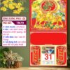 Mã Số: TN79 - Bìa Lò Xo (37x70) Bế Nổi - Song Dương Phúc Lộc 2 Bìa Lò Xo Giữa Bế Nổi Song Dương Phúc Lộc