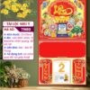 Mã Số: TN80 - Bìa Lò Xo (37x70) Bế Nổi - Tài Lộc Như Ý 1 Bìa Lò Xo Giữa Bế Nổi Tài Lộc Như Ý
