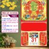 Mã Số: TN83 - Bìa Lò Xo (37x70) Bế Nổi - Phúc Lộc An Khang 1 Bìa Lò Xo Giữa Bế Nổi Phúc Lộc An Khang