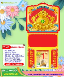 Trang chủ 71 Bìa Lò Xo Mini Dán Nổi Chiêu Tài Tấn Bảo
