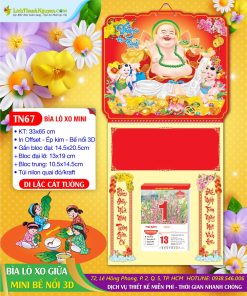 Trang chủ 91 Bìa Lò Xo Mini 33x65 Bế Nổi Di Lặc Cát Tường