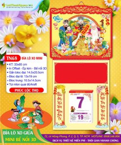 Trang chủ 89 Bìa Lò Xo Mini 33x65 Bế Nổi Phúc Lộc Thọ
