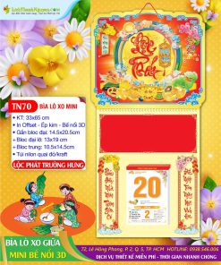Trang chủ 85 Bìa Lò Xo Mini 33x65 Bế Nổi Lộc Phát Trường Hưng