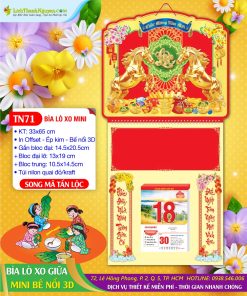 Trang chủ 83 Bìa Lò Xo Mini 33x65 Bế Nổi Song Mã Tấn Lộc