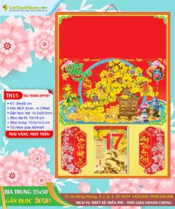 Trang chủ 143 Bìa Trung 35x50 Mai Vàng May Mắn