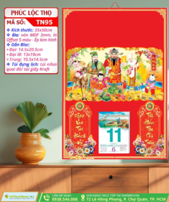 Bìa Trung Ép Kim Phúc Lộc Thọ