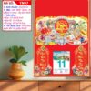Mã Số: TN97 | Bìa Trung 35x50 Ép Kim - Vàng Bạc Phú Quý 2 Bìa Trung Ép Kim Vàng Bạc Phú Quý