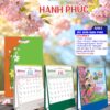 Lịch Để Bàn Sắc Xuân Hạnh Phúc
