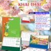 Mã Số: AH45 - Lịch Để Bàn A & M (24x16cm) - Tam Dương Khai Thái 1 Lịch Để Bàn A & M Tam Dương Khai Thái