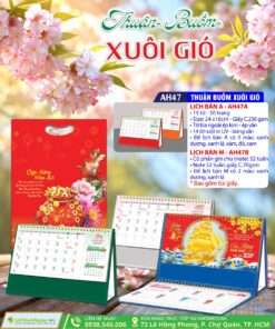 Lịch Để Bàn Thuận Buồm Xuôi Gió