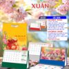 Mã Số: AH50 - Lịch Để Bàn A & M (24x16cm) - Lộc Xuân 2 Lịch Để Bàn Lộc Xuân
