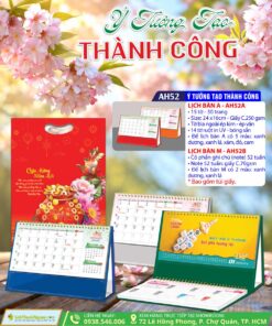Lịch Để Bàn Ý Tưởng Tạo Thành Công