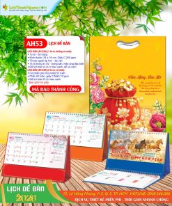 Trang chủ 181 Lịch Để Bàn Mã Đáo Thành Công