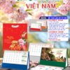 Mã Số: AH56 - Lịch Để Bàn A & M (24x16cm) - Bức Tranh Làng Quê Việt Nam 1 Lịch Để Bàn Bức Tranh Làng Quê Việt Nam