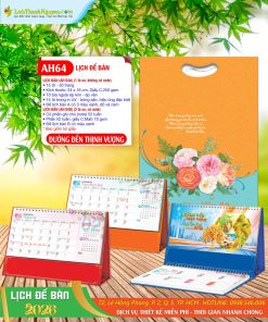 Trang chủ 199 Lịch Để Bàn Đường Đến Thịnh Vượng